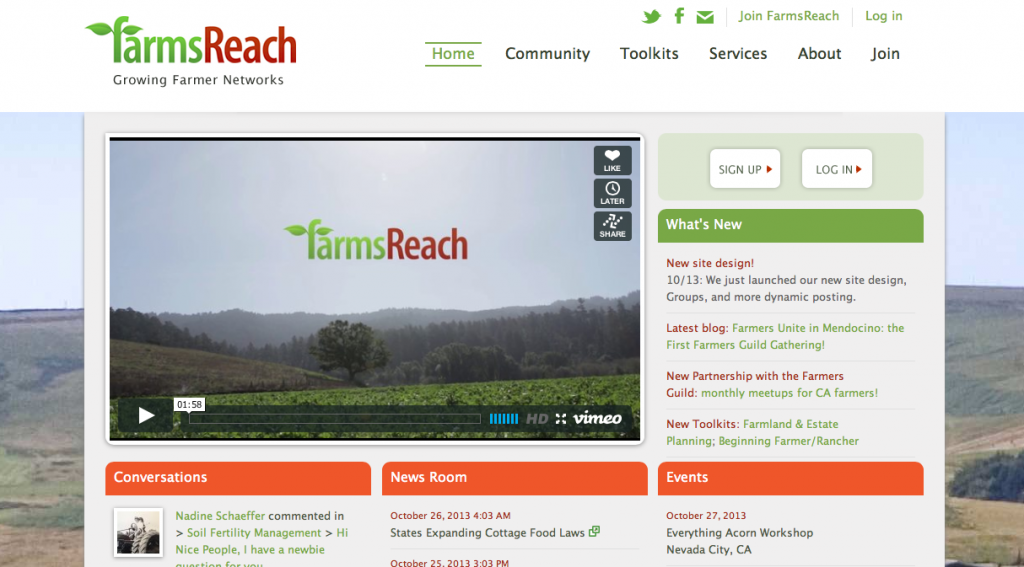 FarmsReach Screenshot
