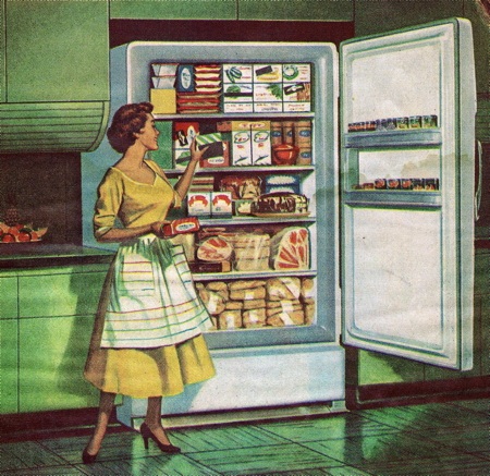 1950s-refrigerator-advertizing-art - UVM Food FeedUVM Food Feed