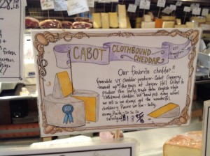 Cabot cheese