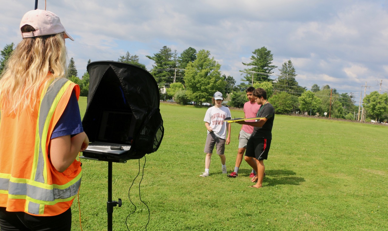 Summer Drone Course Gives High School Students a Closeup View of UVM