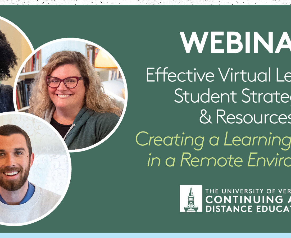 Effective Virtual Learning Creating a Learning Mindset in Remote