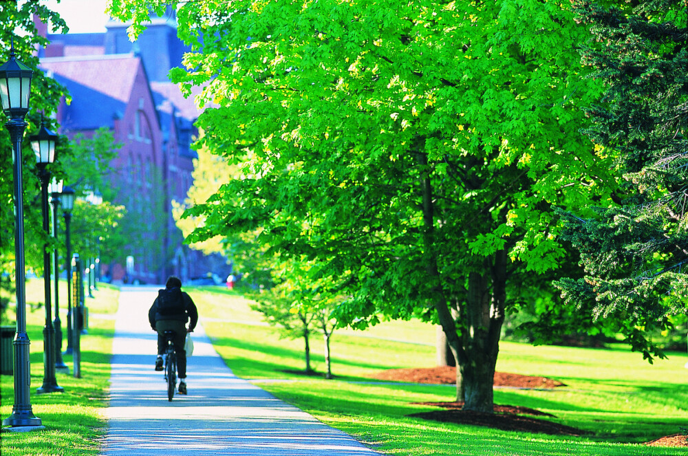 Bike Path University Green