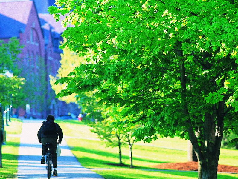 Bike Path University Green