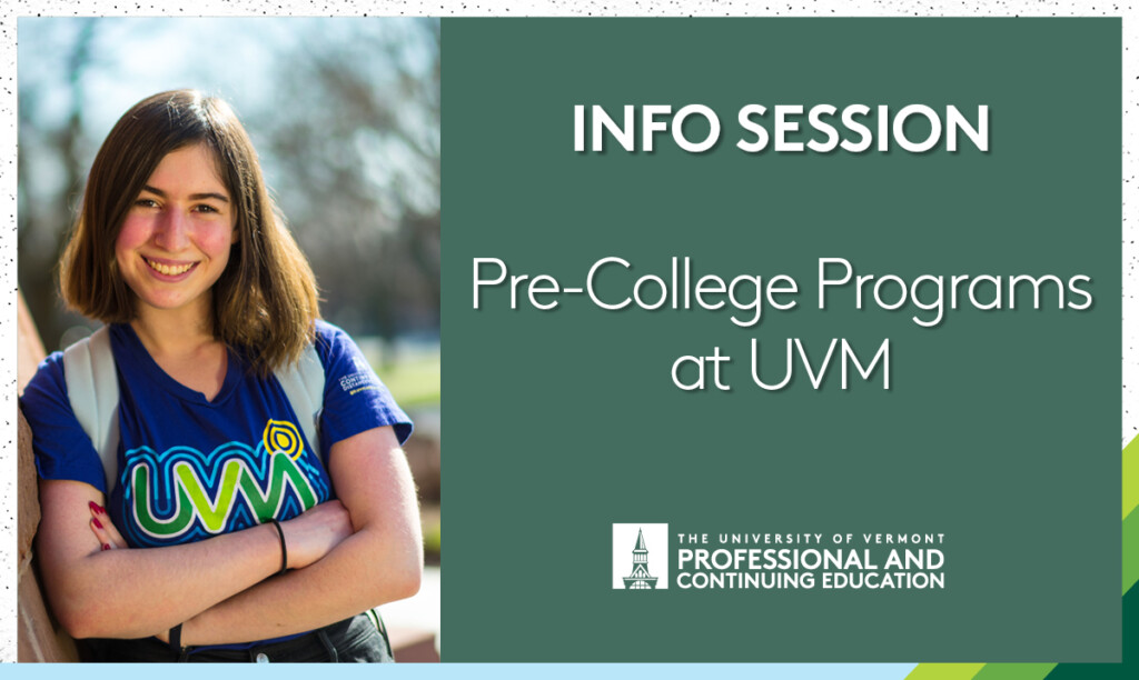 Pre-College Programs at UVM