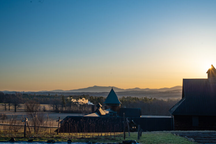 Shelburne Farms sunrise