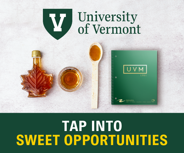 UVM summer courses and VT maple festival