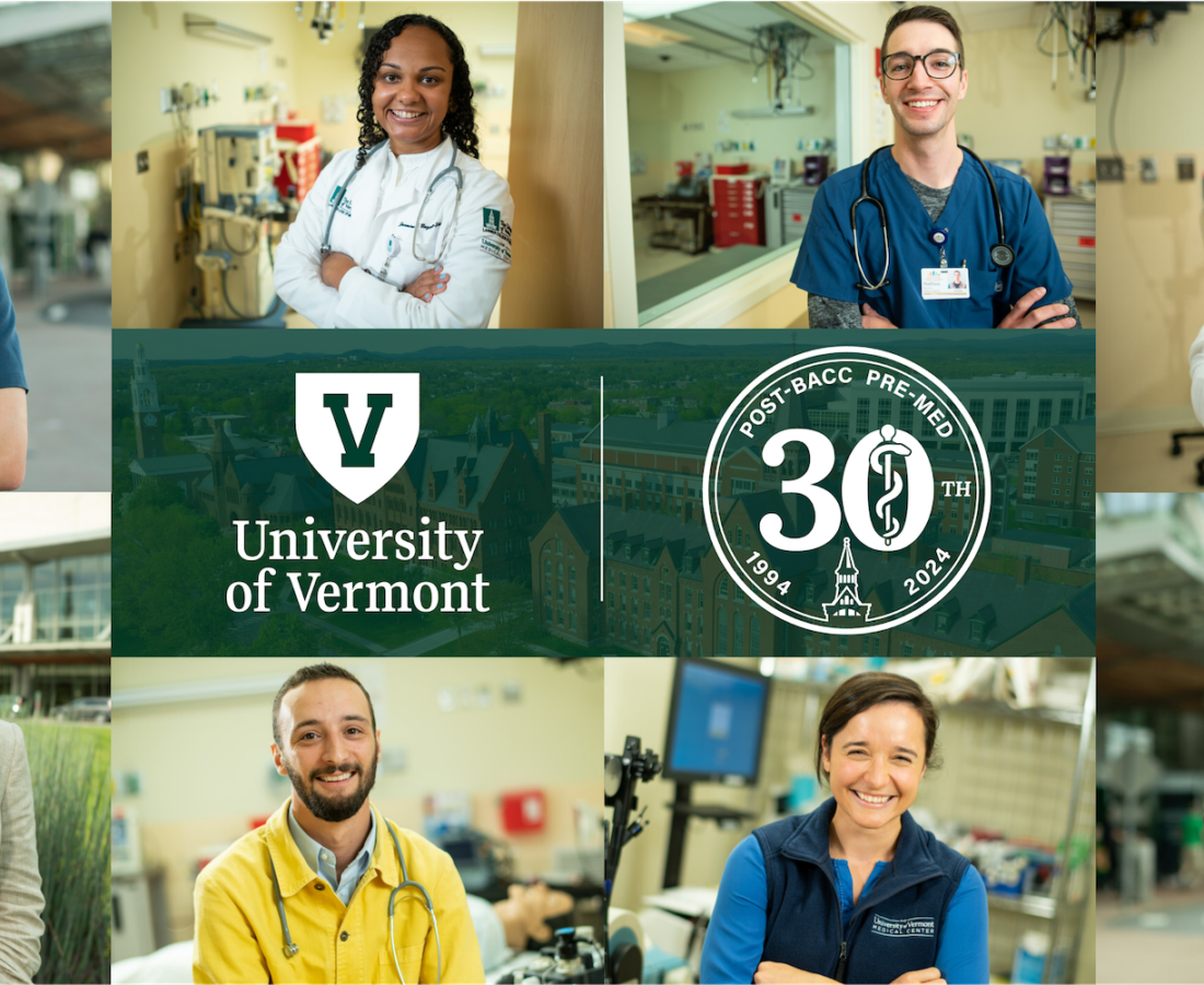 Celebrating the 30th Anniversary of UVM's Post-Bacc Pre-Med Program