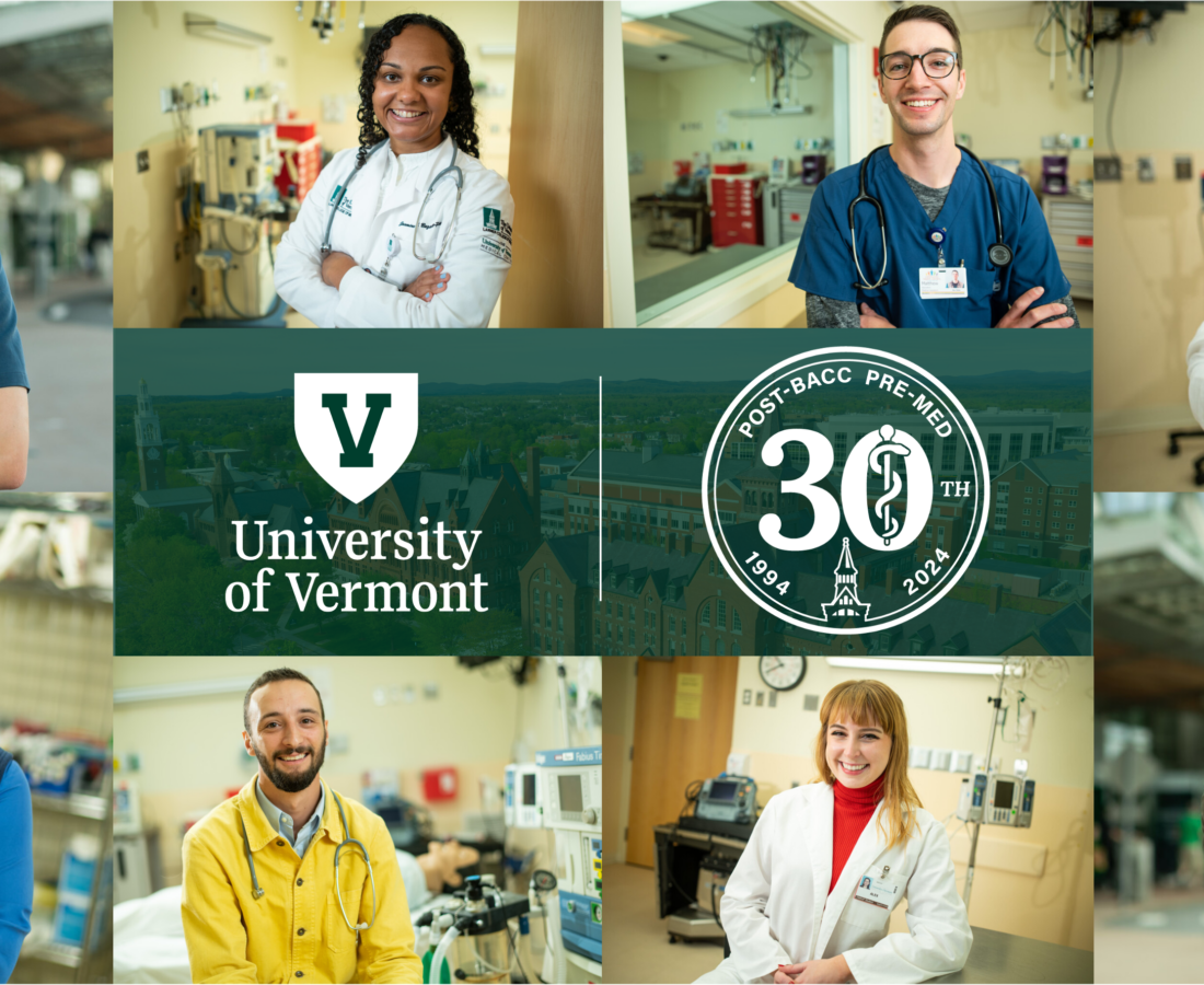 30th Anniversary of UVM's Post-Bacc Pre-Med Program