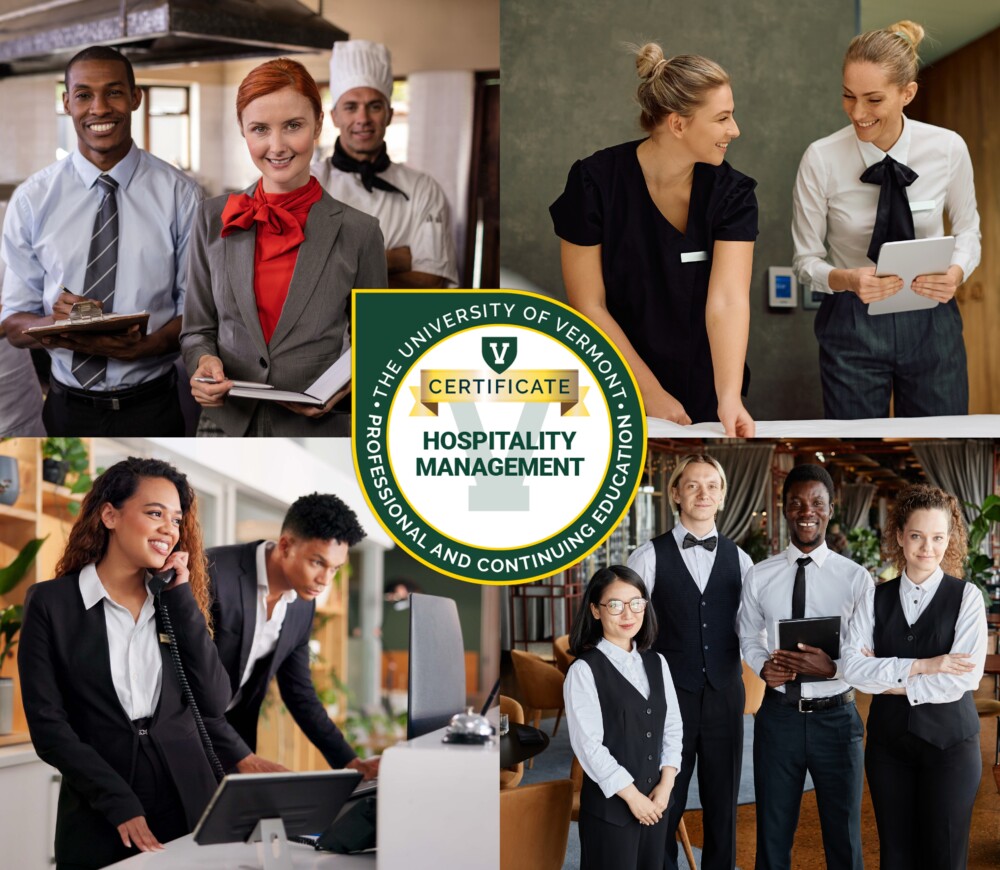 Hospitality Management Certificate at University of Vermont
