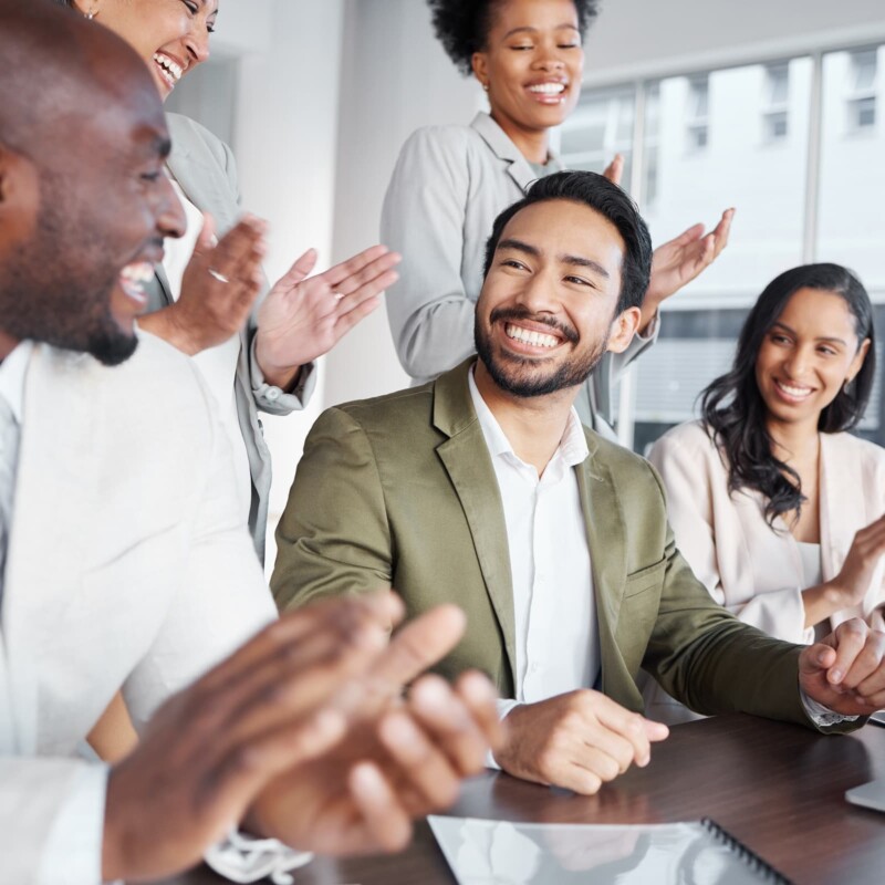 Congratulating promotion